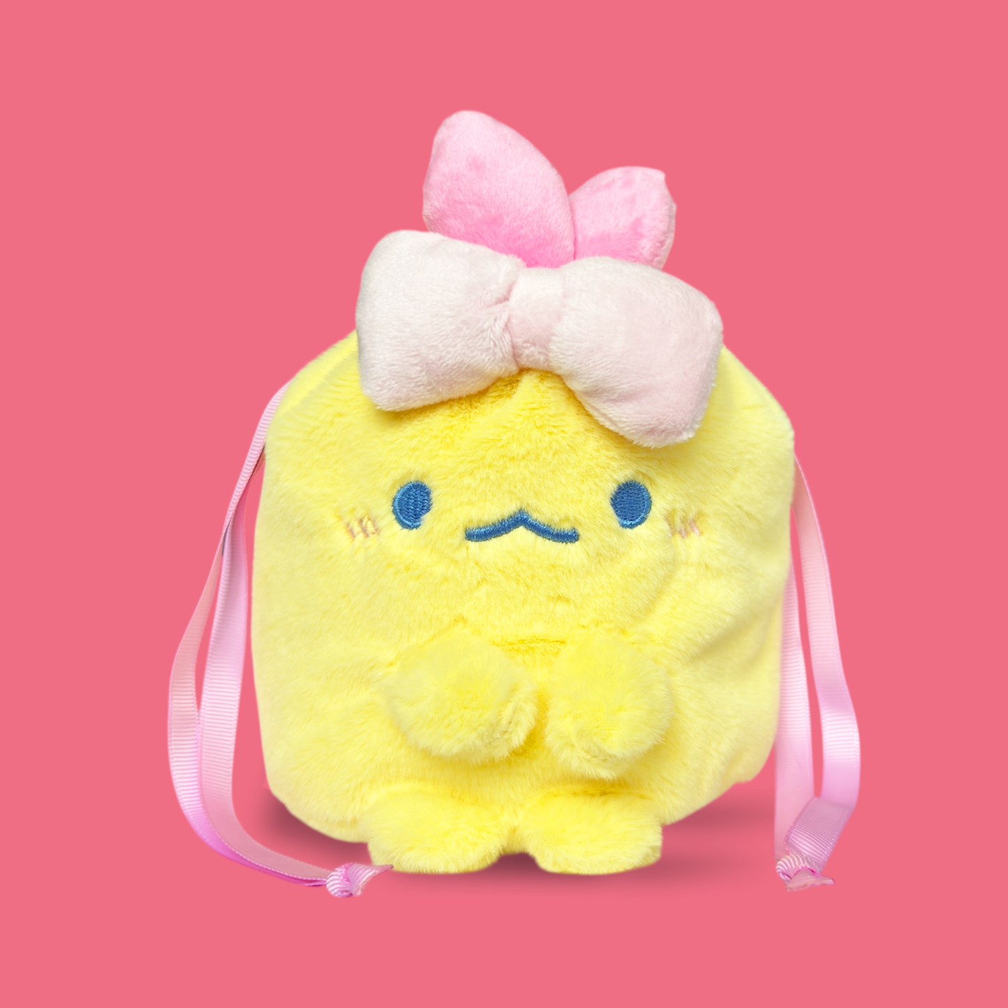 Sumikkogurashi 'Dreaming Tails' Plush Drawstring Pouch