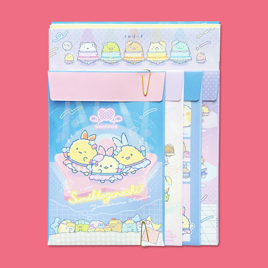 Sumikkogurashi 'Dreaming Tails' Letter Set