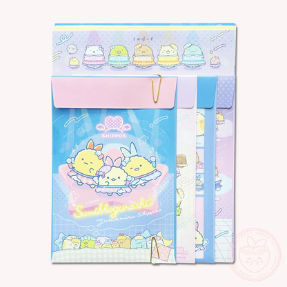 Sumikkogurashi 'Dreaming Tails' Letter Set