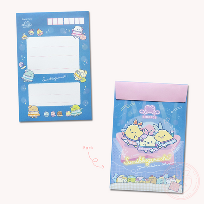 Sumikkogurashi 'Dreaming Tails' Letter Set