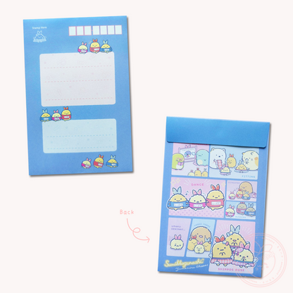Sumikkogurashi 'Dreaming Tails' Letter Set