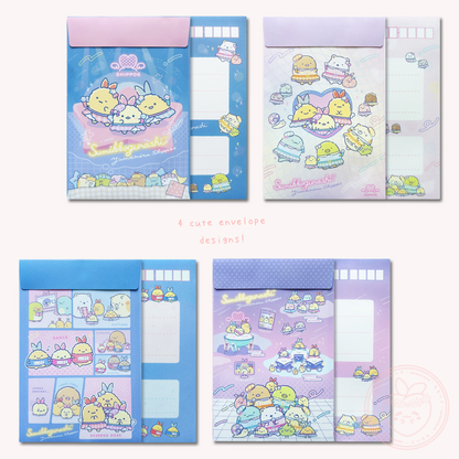 Sumikkogurashi 'Dreaming Tails' Letter Set