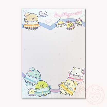 Sumikkogurashi 'Dreaming Tails' Memo Pad