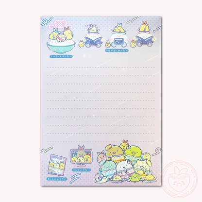 Sumikkogurashi 'Dreaming Tails' Memo Pad