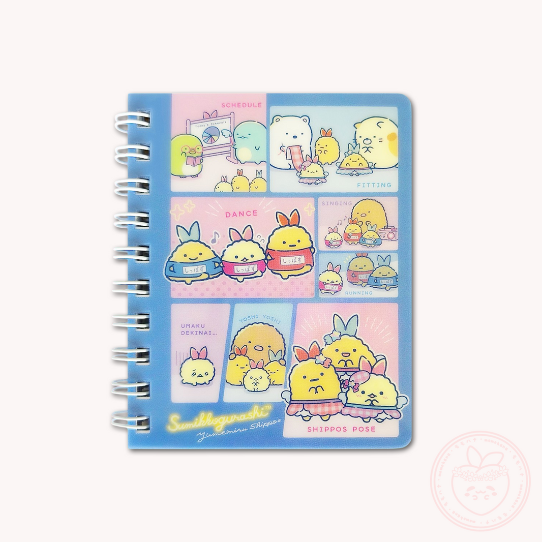 Sumikkogurashi 'Dreaming Tails' Mini Notebook