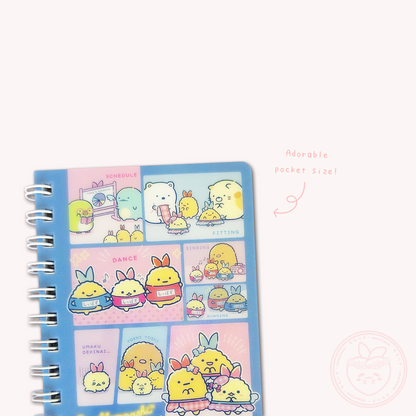 Sumikkogurashi 'Dreaming Tails' Mini Notebook