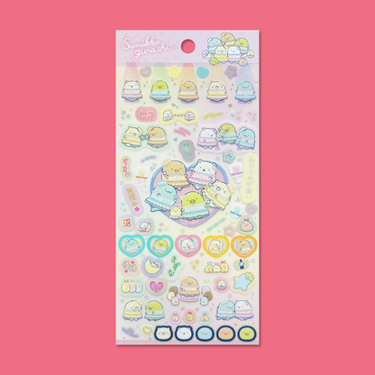 Sumikkogurashi 'Dreaming Tails' Sticker Sheet