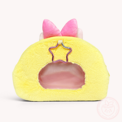 Sumikkogurashi 'Dreaming Tails' Plush Windowed Pouch