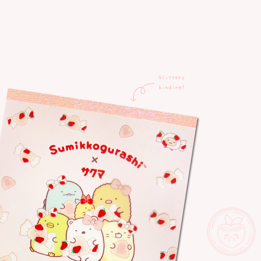 Sumikkogurashi x Sakuma Square Memo Pad