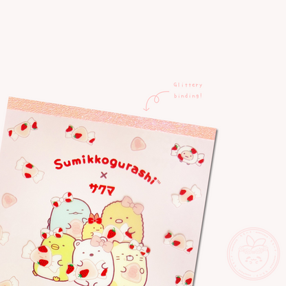 Sumikkogurashi x Sakuma Square Memo Pad