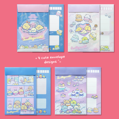 Sumikkogurashi 'Dreaming Tails' Letter Set