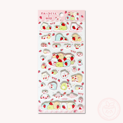 Sumikkogurashi x Sakuma Squishy Sticker Sheet