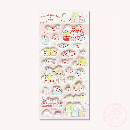 Sumikkogurashi x Sakuma Squishy Sticker Sheet