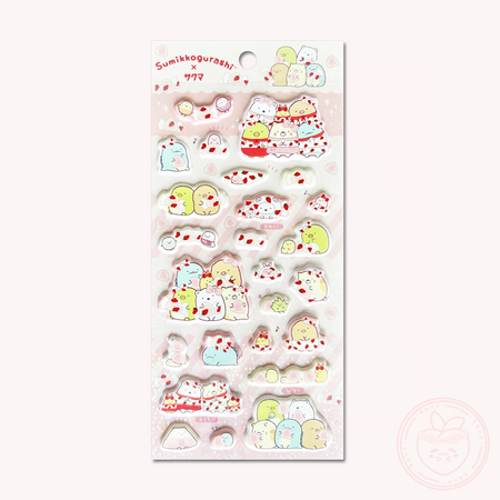 Sumikkogurashi x Sakuma Squishy Sticker Sheet