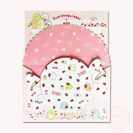 Sumikkogurashi x Sakuma Die Cut Letter Set