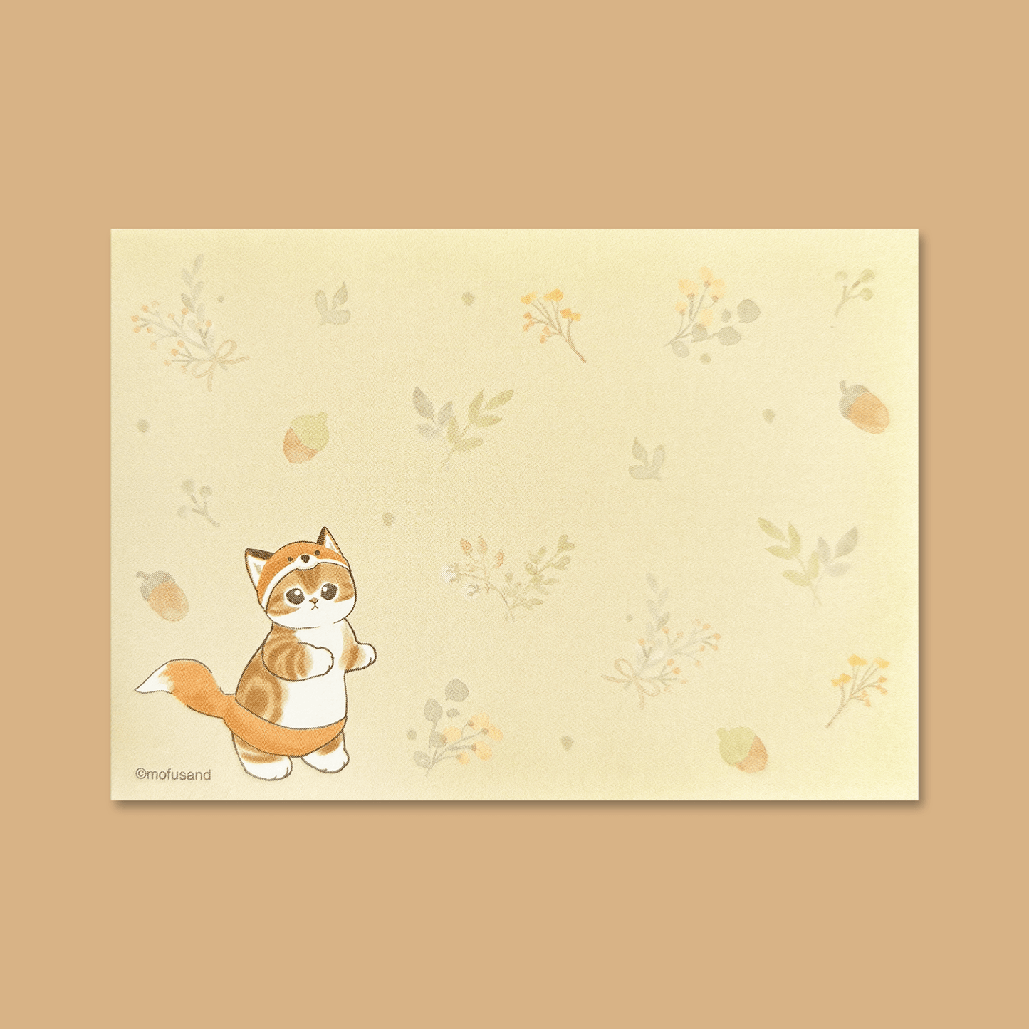 Mofusand Mini Memo Pad - Fox Nyan - Momohana