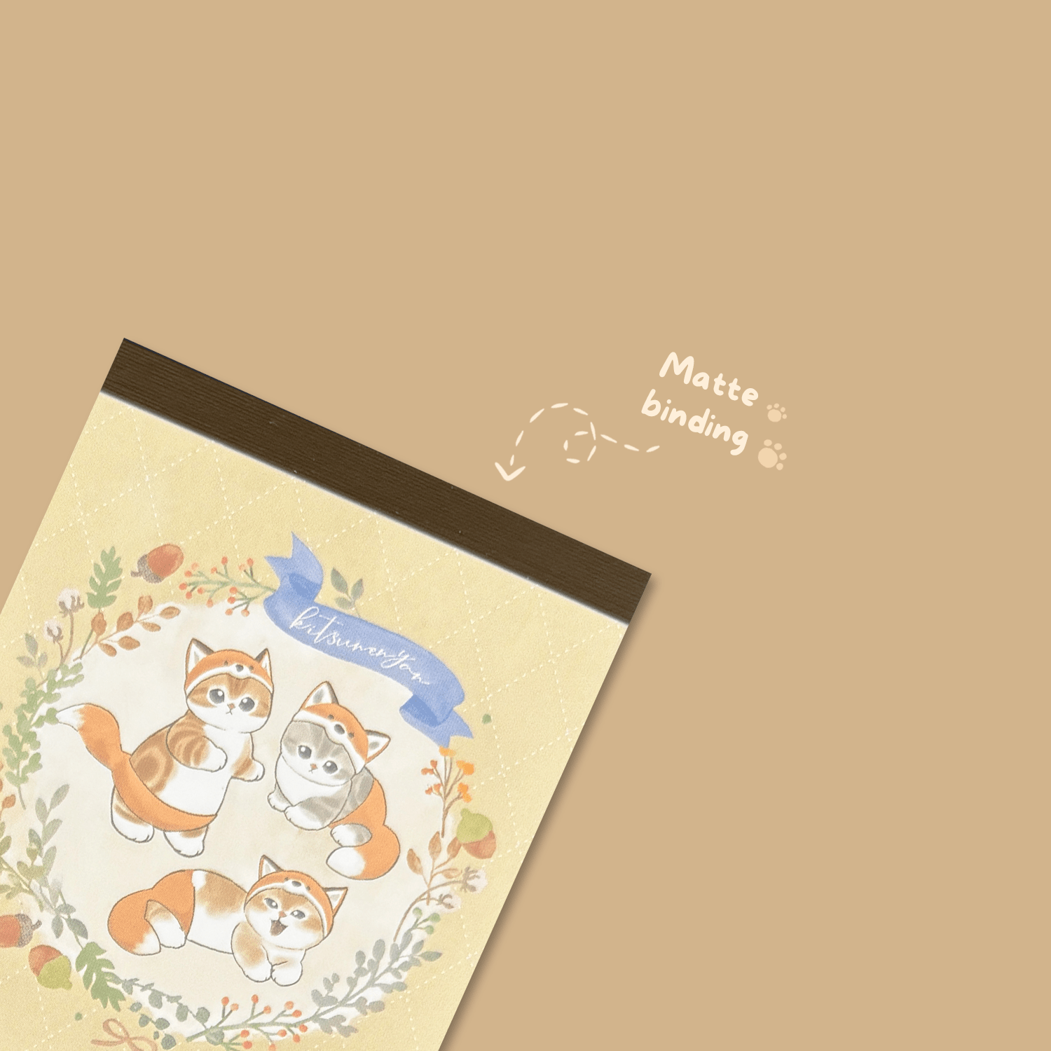 Mofusand Mini Memo Pad - Fox Nyan - Momohana