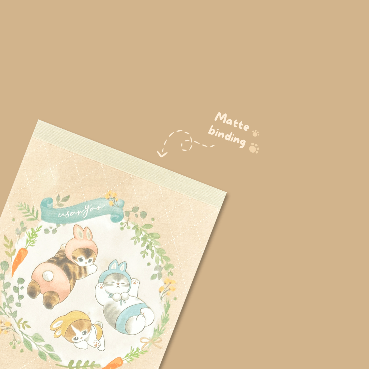 Mofusand Mini Memo Pad - Rabbit Nyan - Momohana