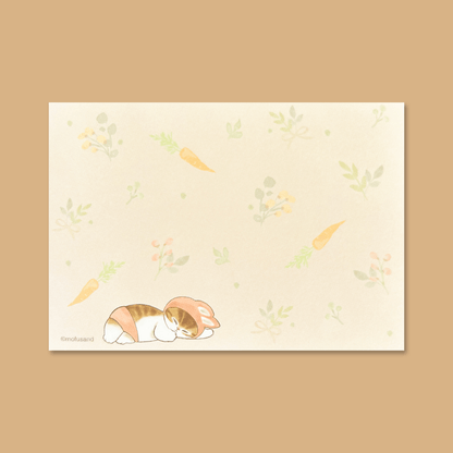 Mofusand Mini Memo Pad - Rabbit Nyan - Momohana