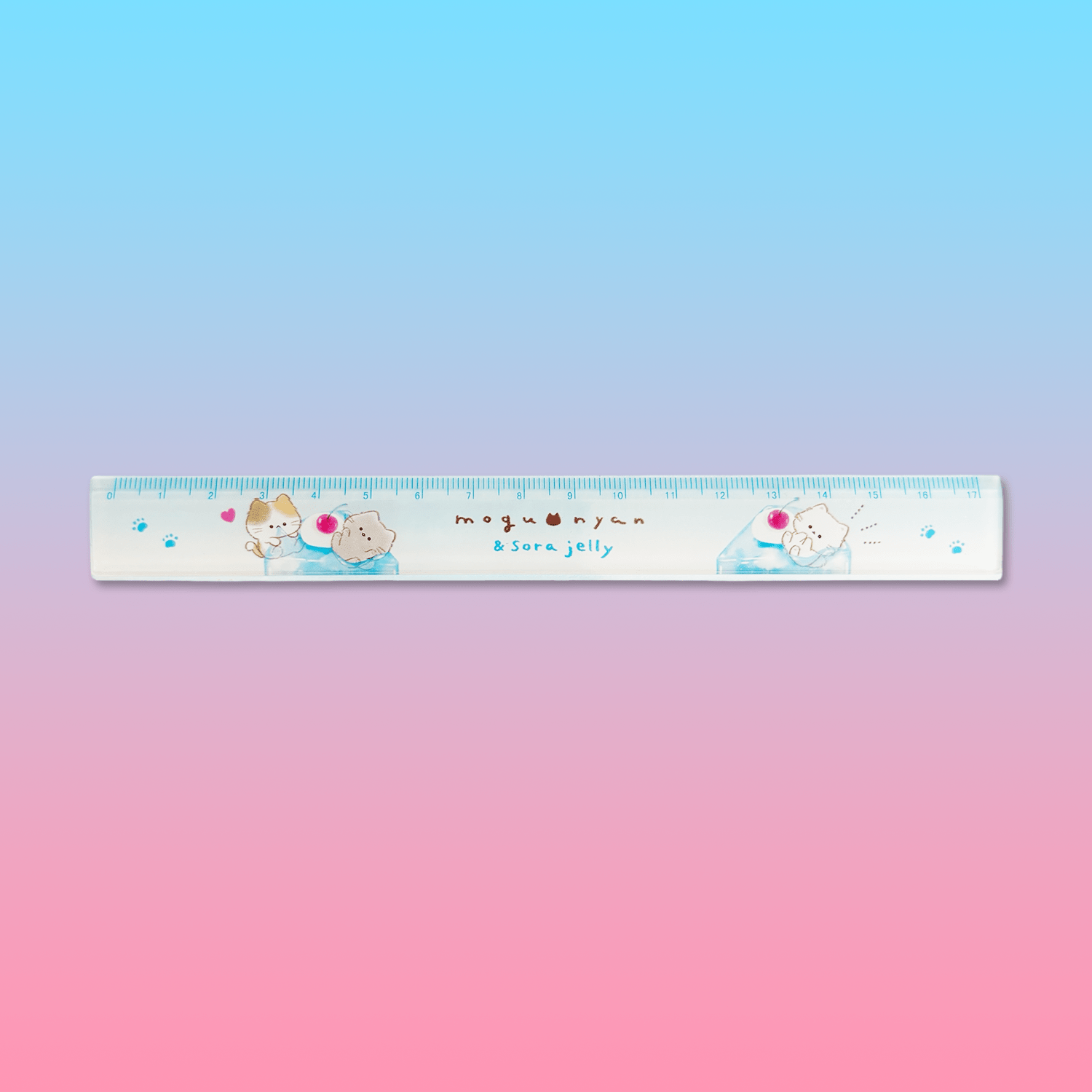 Mogunyan 'Sky Jelly' 17cm Ruler - Momohana