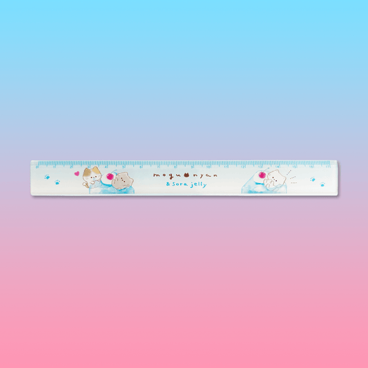 Mogunyan 'Sky Jelly' 17cm Ruler - Momohana