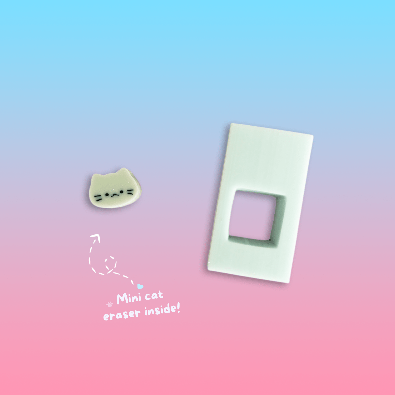 Mogunyan 'Sky Jelly' Eraser - Momohana