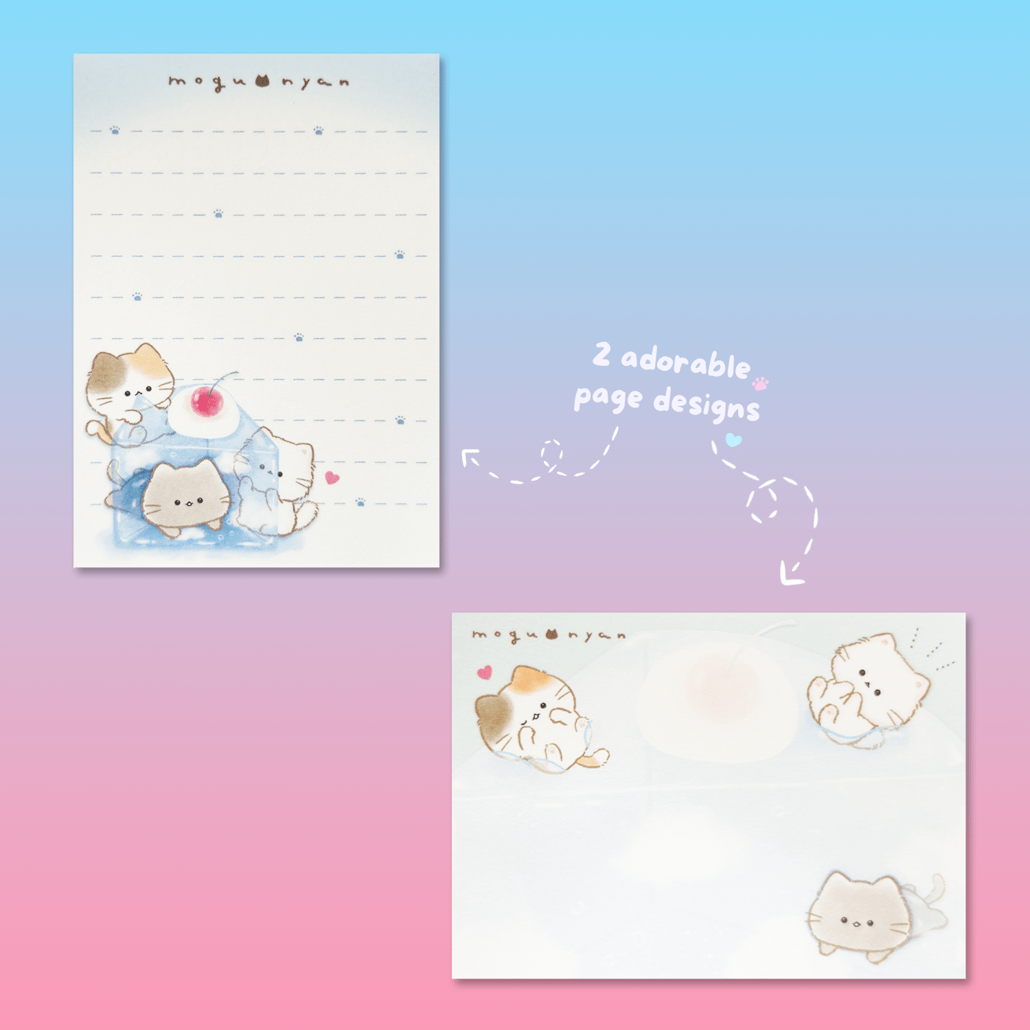 Mogunyan 'Sky Jelly' Mini Memo - Momohana