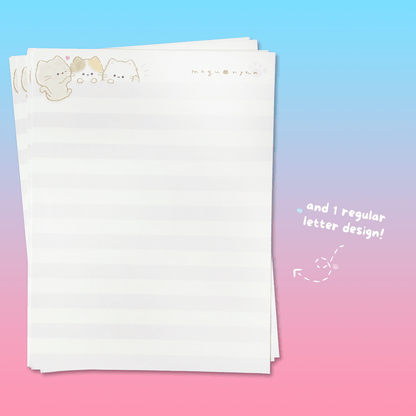 Mogunyan 'Strawberry Parfait' & 'Sky Jelly' Die - cut Letter Set - Momohana