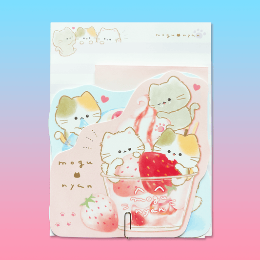 Mogunyan 'Strawberry Parfait' & 'Sky Jelly' Die - cut Letter Set - Momohana