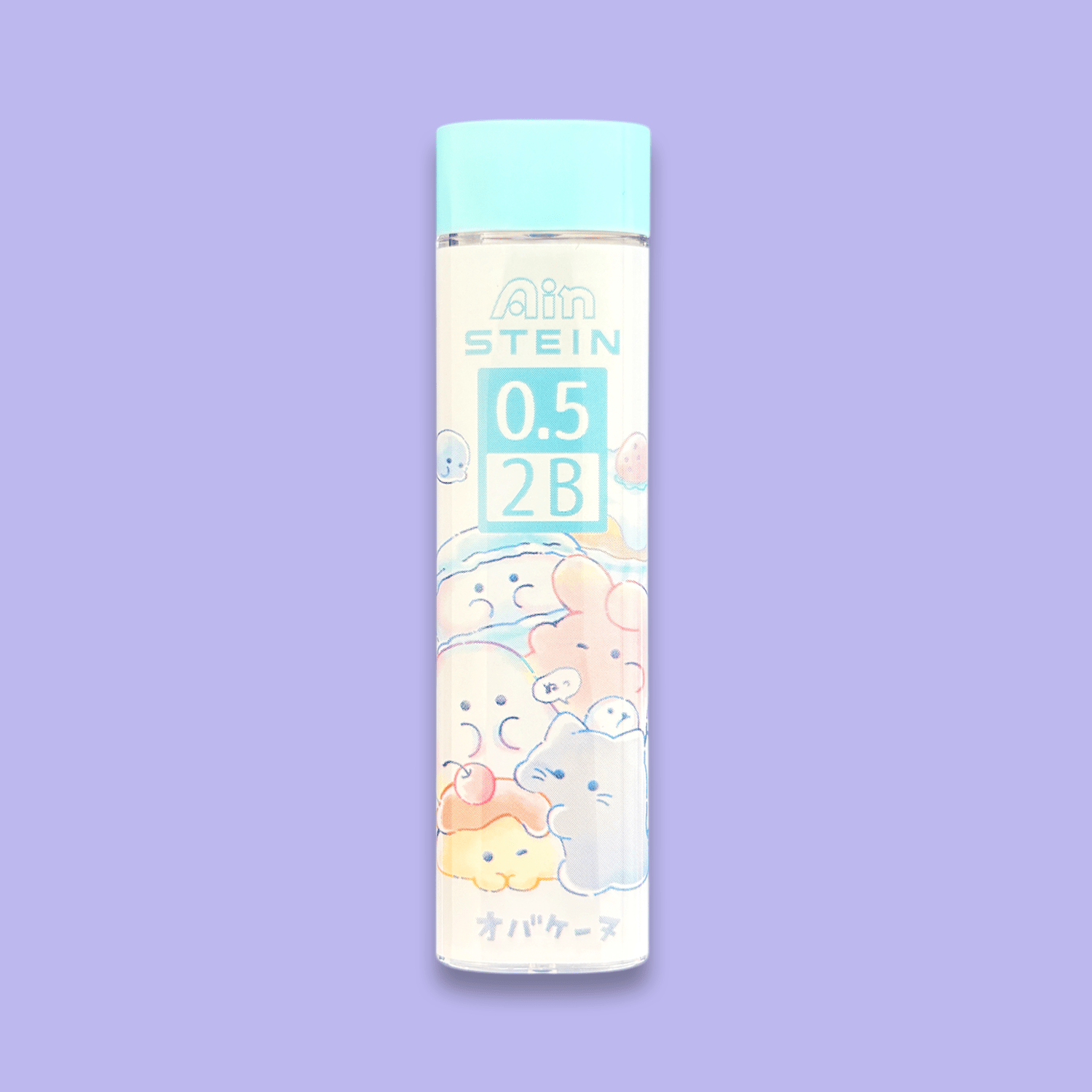 Obakenu 2B Mechanical Pencil Refill (0.5mm) - Mugyu Mugyu - Momohana