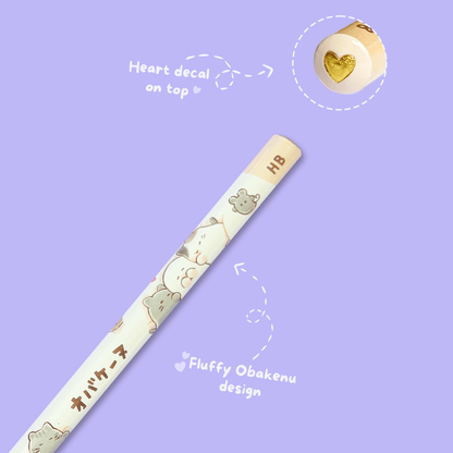 Obakenu HB Pencil - Fluffy - Momohana