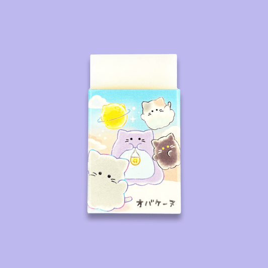 Obakenu Scented Eraser - Cat Meeting - Momohana