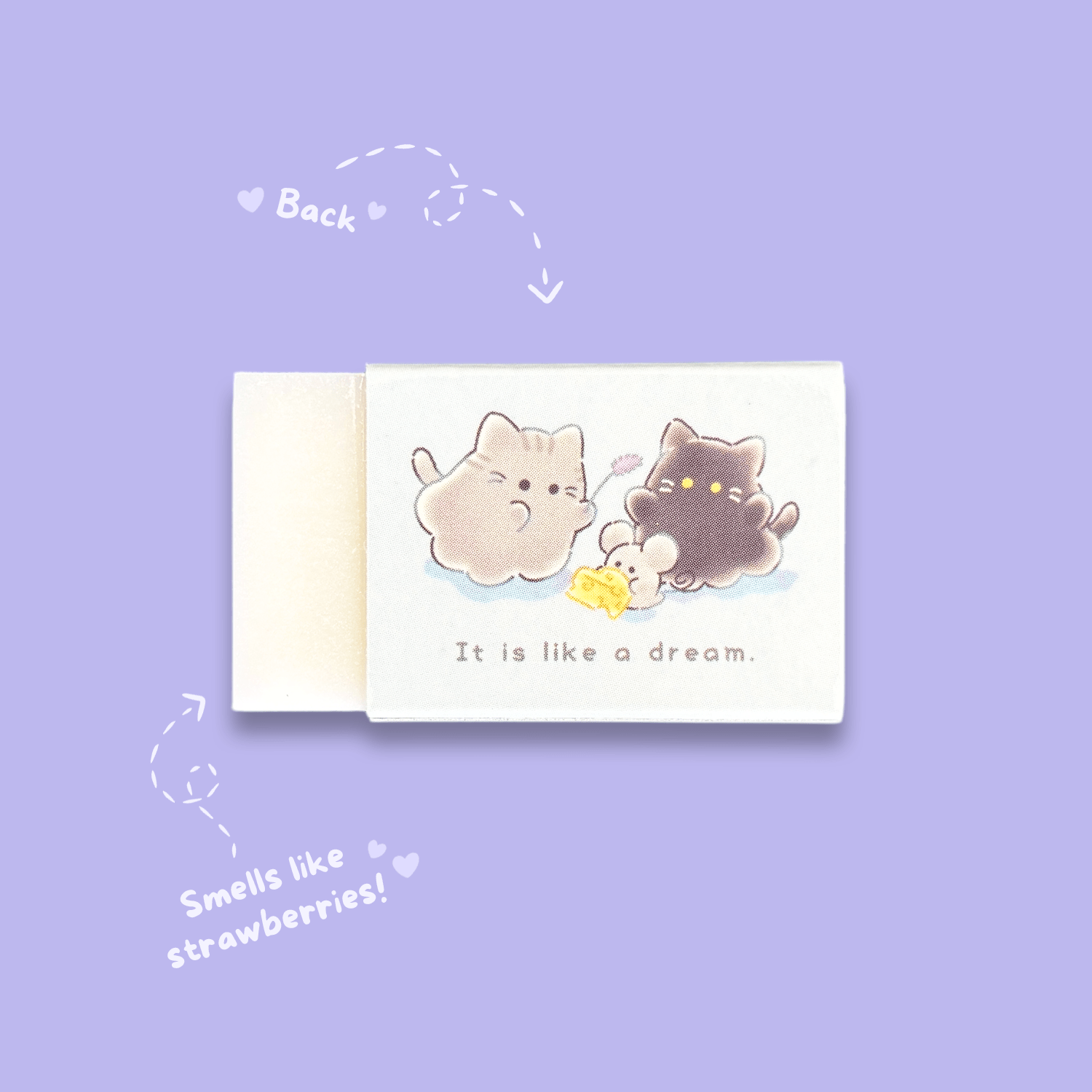 Obakenu Scented Eraser - Nyankonu - Momohana