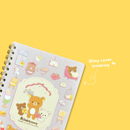Rilakkuma 'A Wonderful House' B6 Notebook - Momohana
