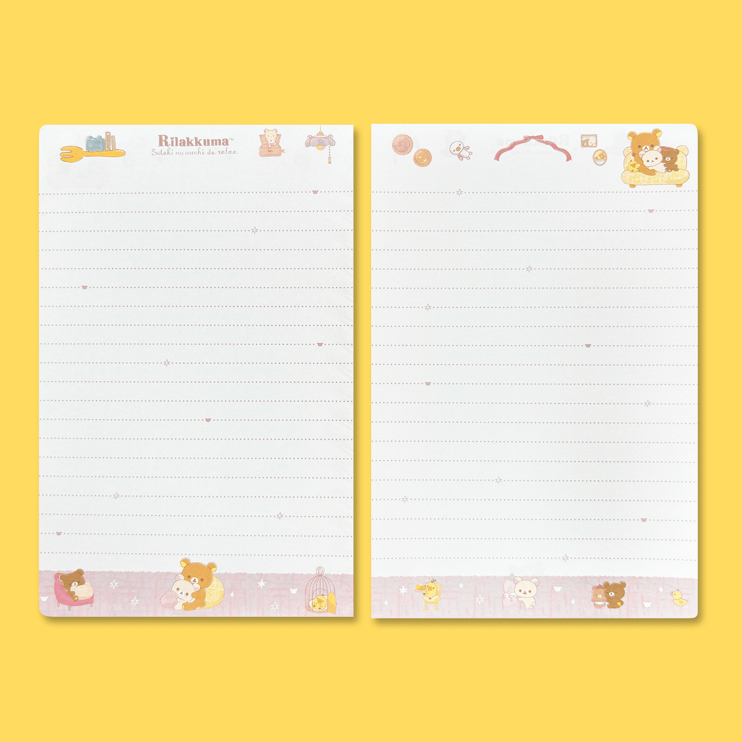 Rilakkuma 'A Wonderful House' B6 Notebook - Momohana