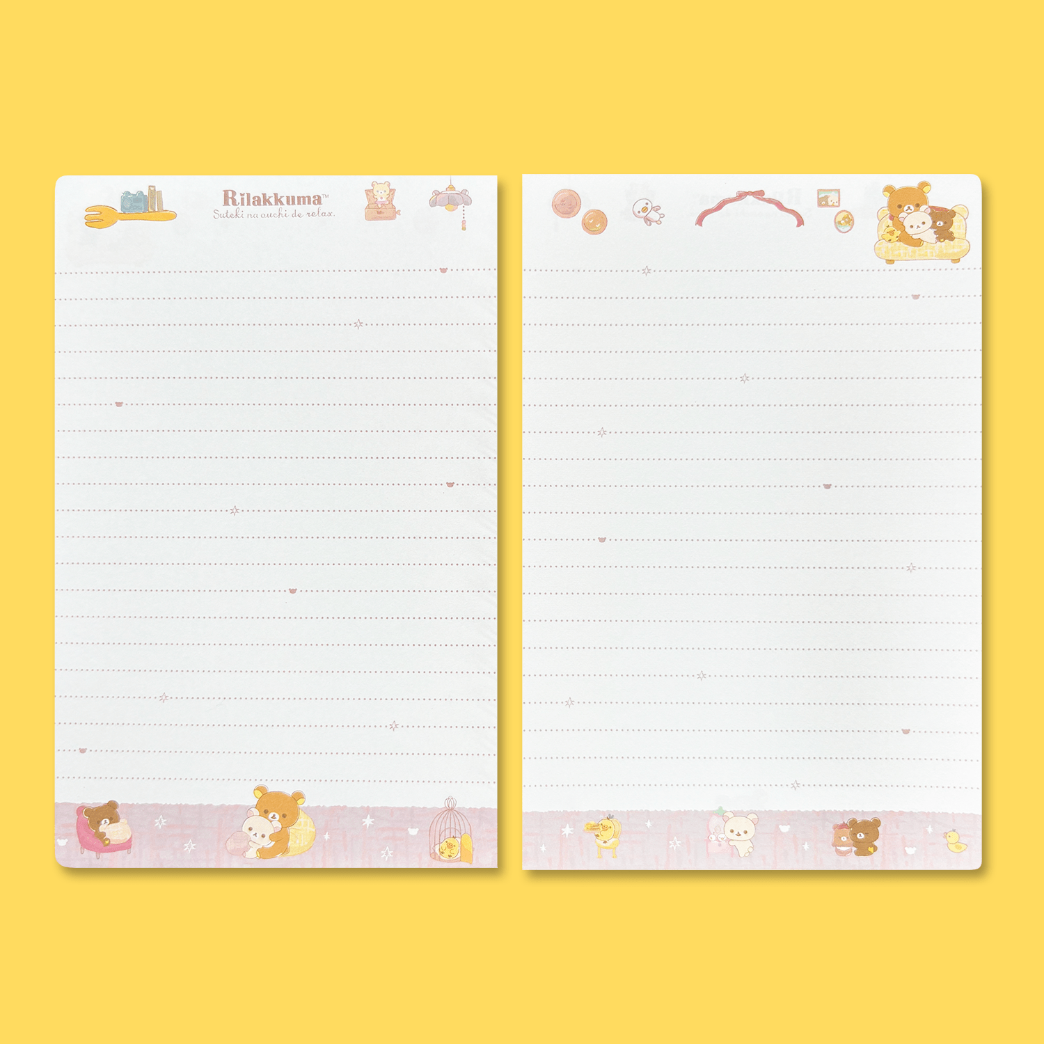 Rilakkuma 'A Wonderful House' B6 Notebook - Momohana