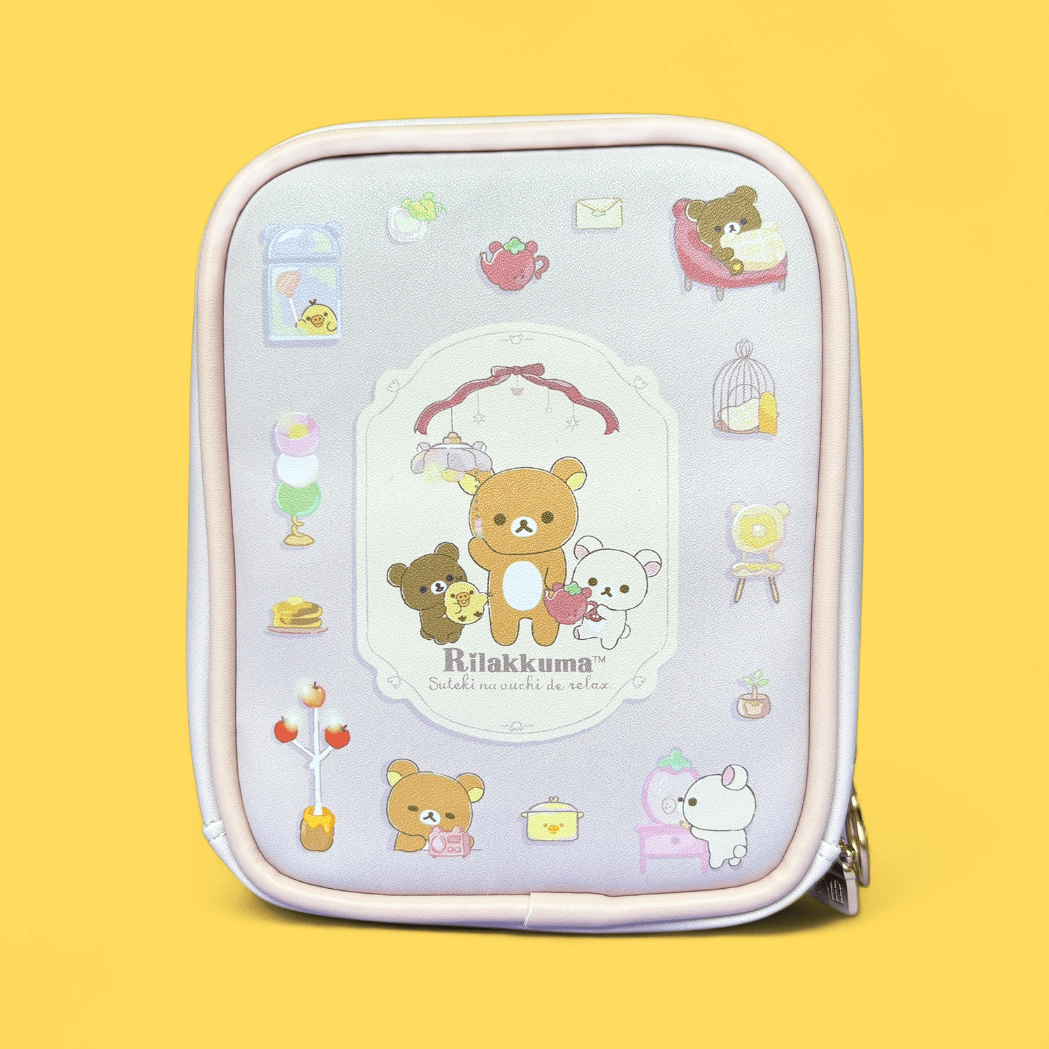 Rilakkuma 'A Wonderful House' Large Pouch - Momohana