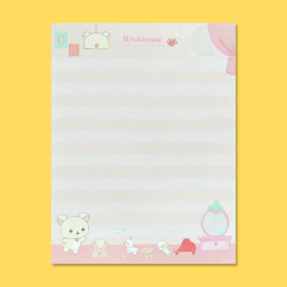 Rilakkuma 'A Wonderful House' Letter Set - Momohana
