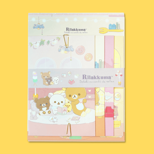 Rilakkuma 'A Wonderful House' Letter Set - Momohana