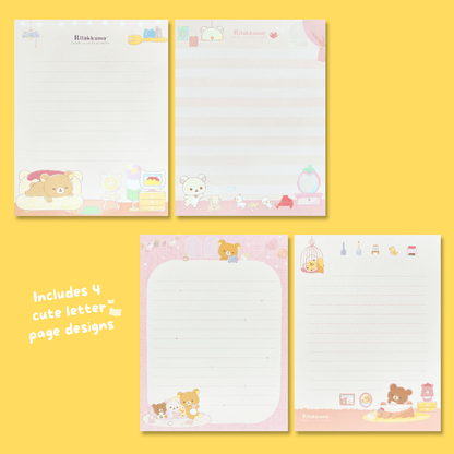 Rilakkuma 'A Wonderful House' Letter Set - Momohana