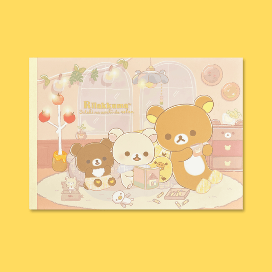 Rilakkuma 'A Wonderful House' Memo Pad - Momohana