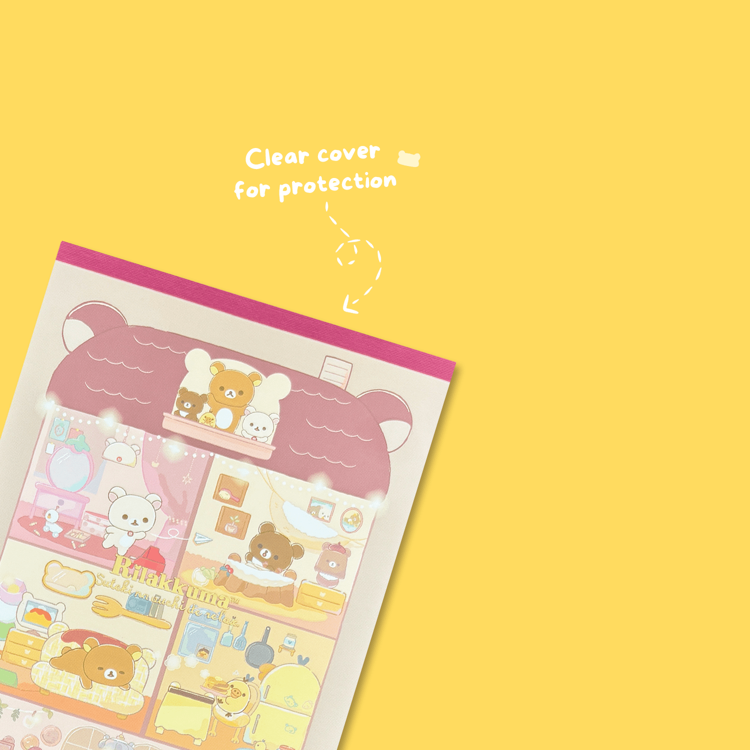 Rilakkuma 'A Wonderful House' Memo Pad - Momohana