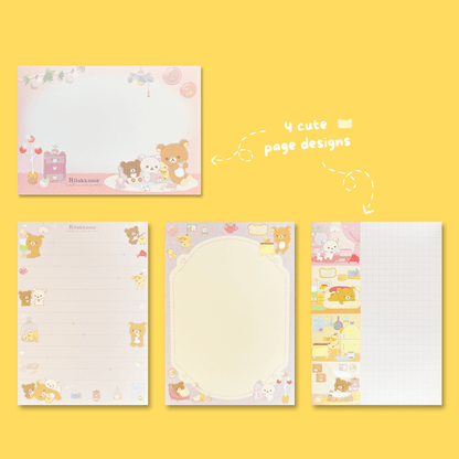 Rilakkuma 'A Wonderful House' Memo Pad - Momohana