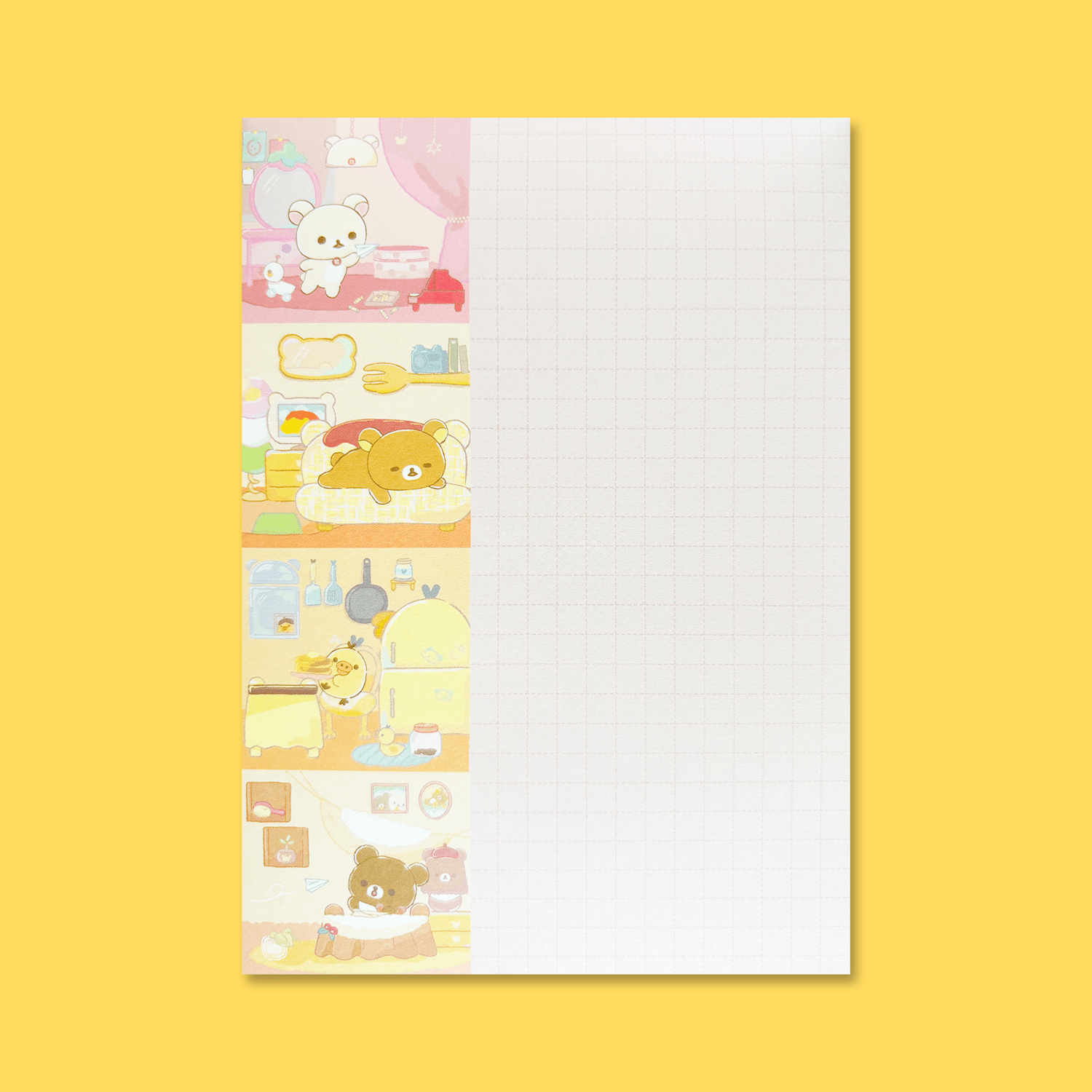 Rilakkuma 'A Wonderful House' Memo Pad - Momohana