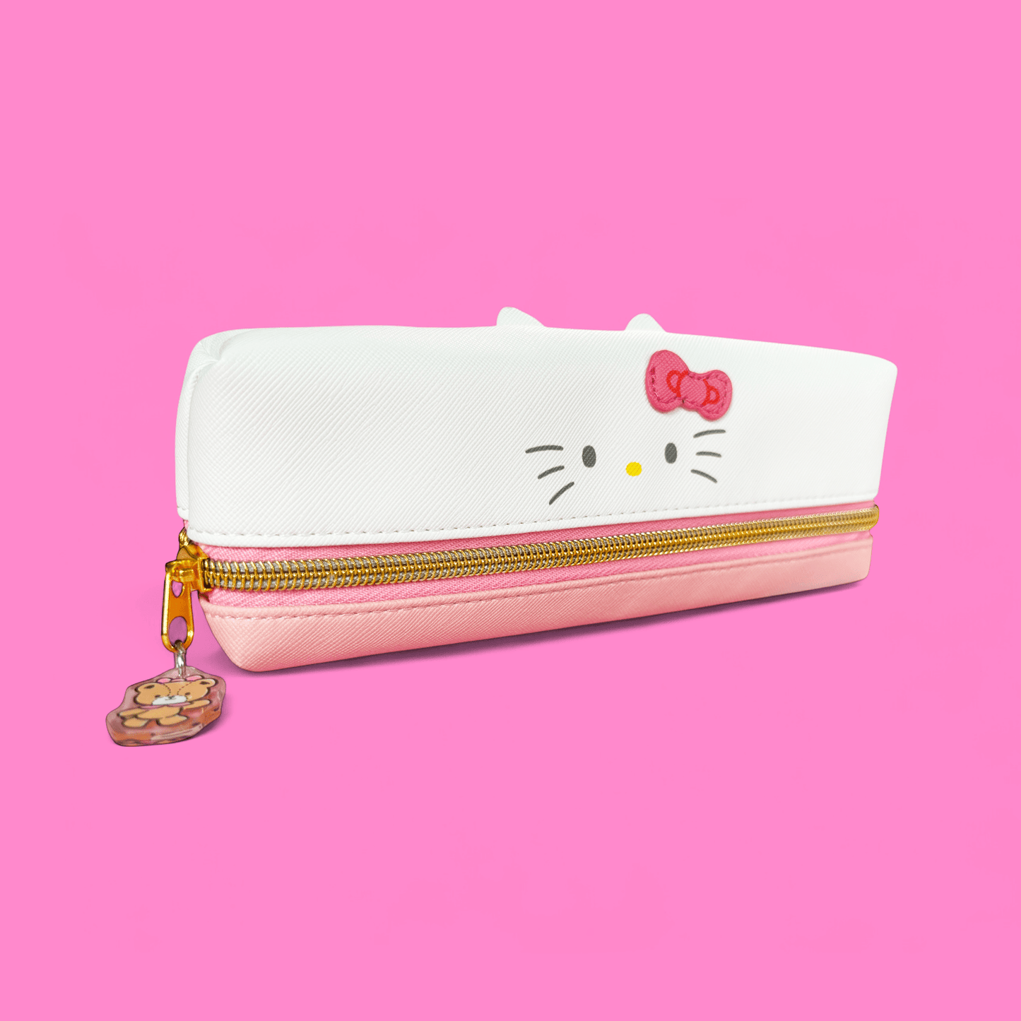 Sanrio 2 Compartment Pencil Case - Hello Kitty - Momohana