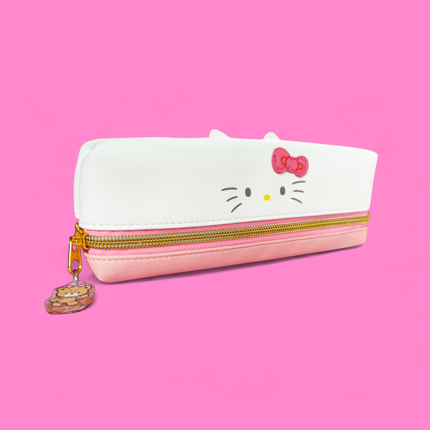 Sanrio 2 Compartment Pencil Case - Hello Kitty - Momohana