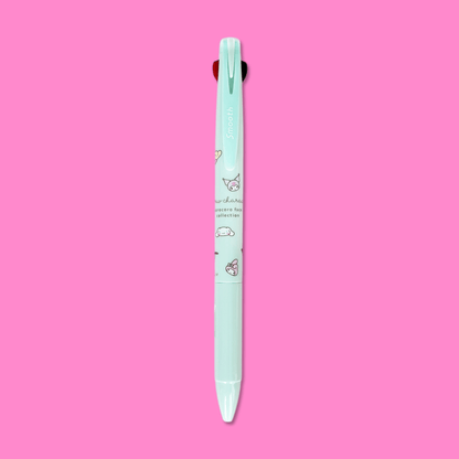 Sanrio Characters Smooth 2 Colour Pen - Mint - Momohana