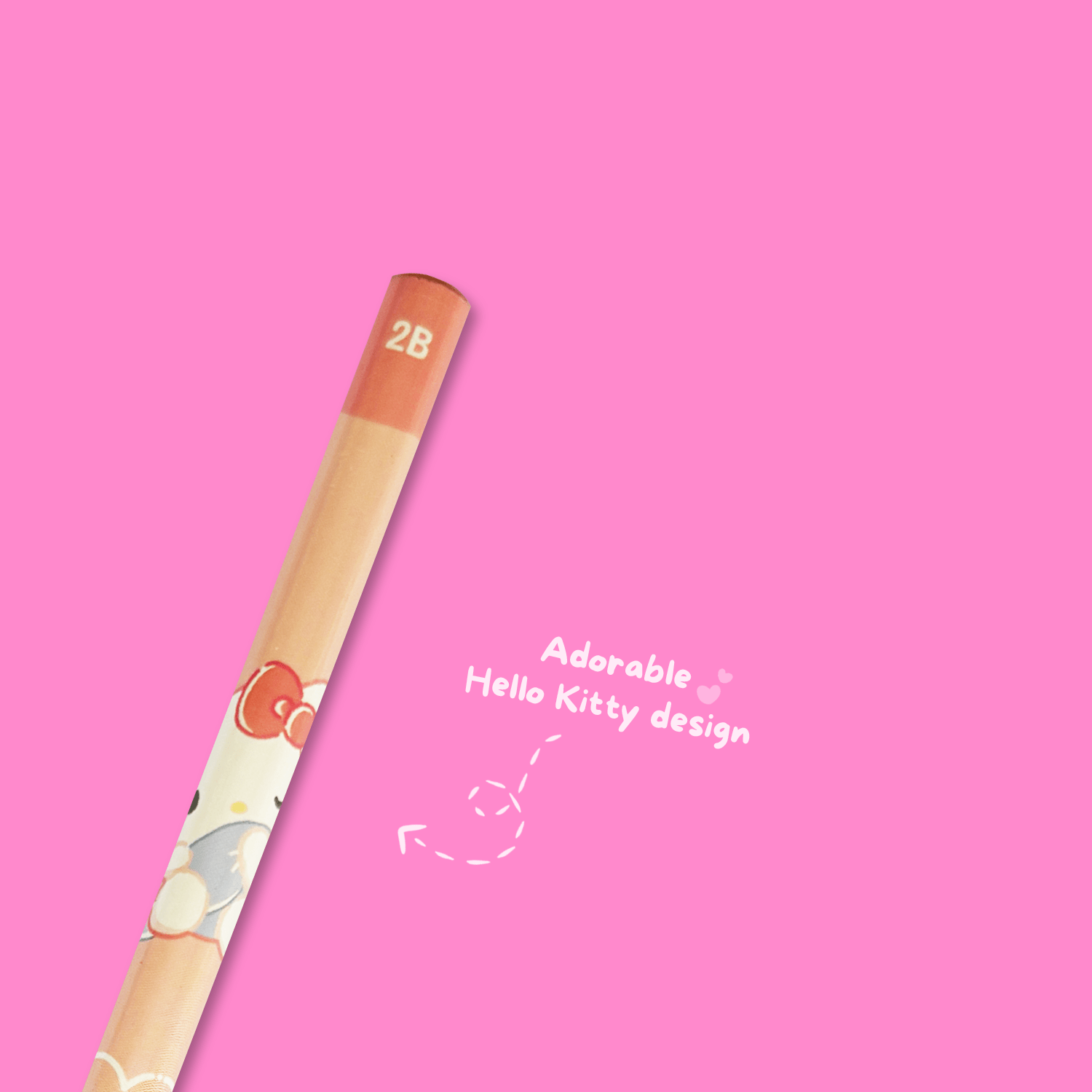 Sanrio Munyatto 2B Pencil - Hello Kitty - Momohana