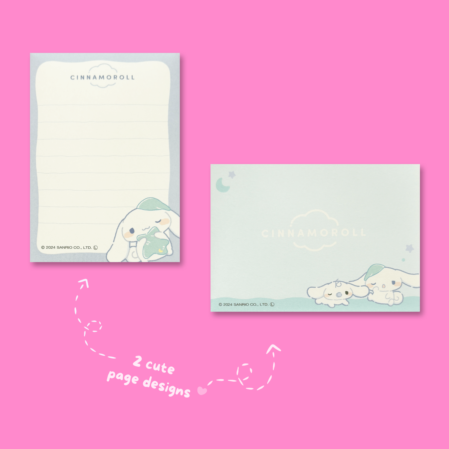 Sanrio Munyatto Mini Memo Pad - Cinnamoroll - Momohana