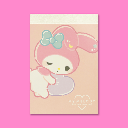 Sanrio Munyatto Mini Memo Pad - My Melody - Momohana